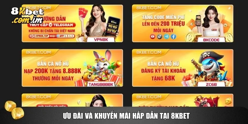 Trang chủ 47 8kbet còn chinh phục người chơi nhờ hệ thống ưu đãi phong phú